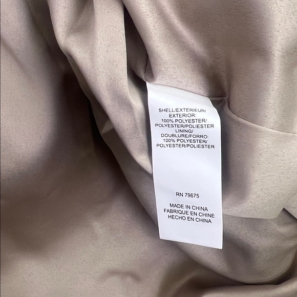 Lucky Brand women’s shawl collar oatmeal color coat size medium NWT - Picture 5 of 6